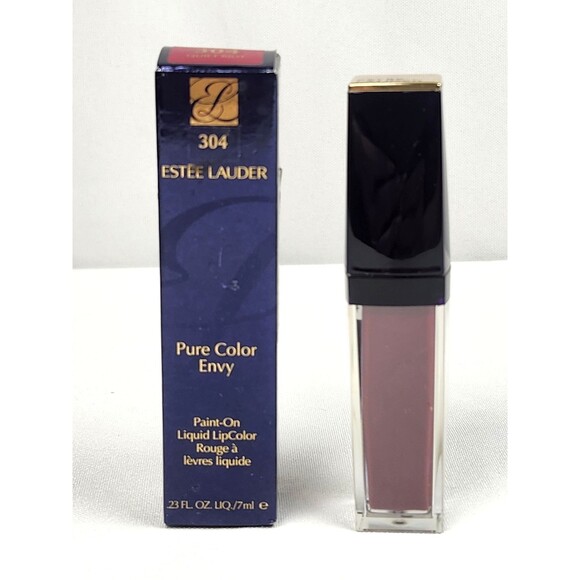 Estee Lauder Envy Liquid Matte  Lipstick 304 Quiet Riot 0.23 oz/ 7 ML - Picture 1 of 5